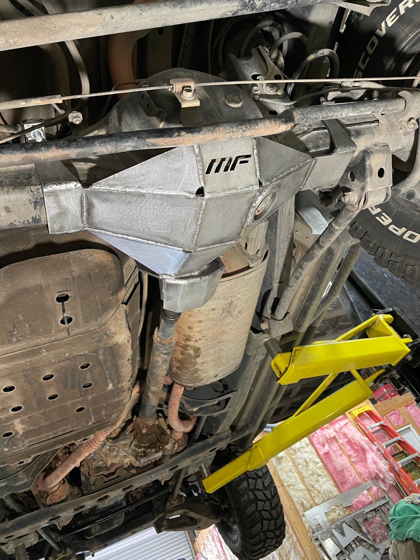 100 series/LX 470 Rear Differential Skid