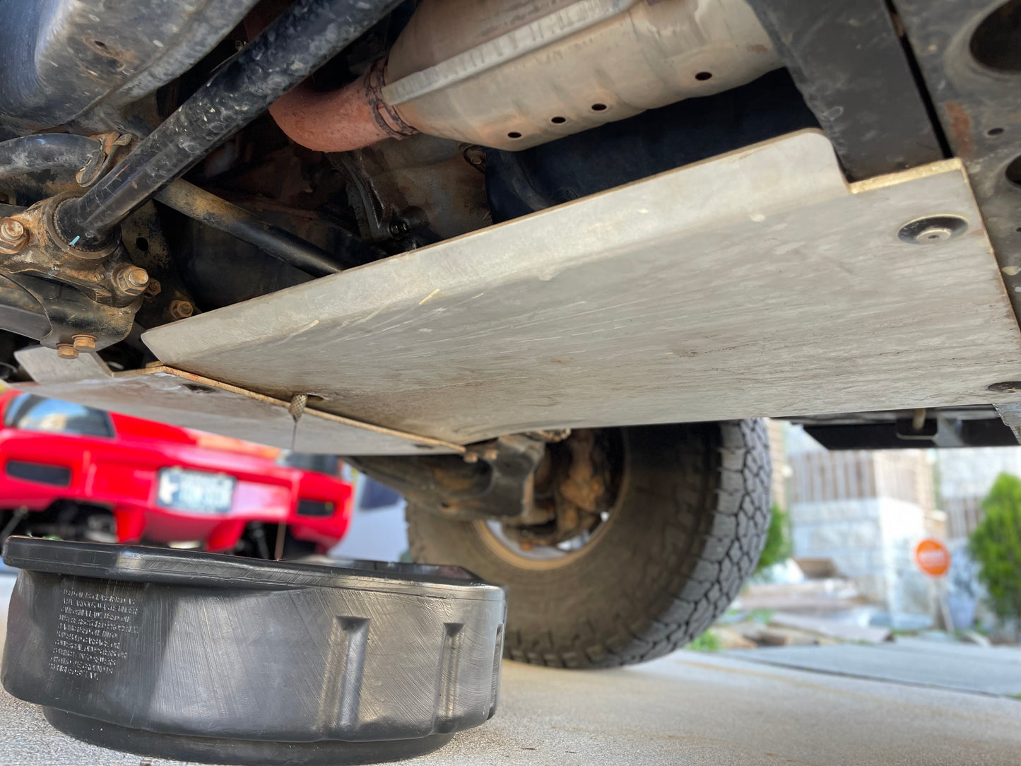 100 series/LX470 front and mid skid plates