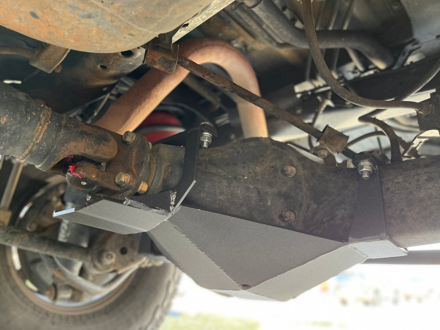 100 series/LX 470 Rear Differential Skid