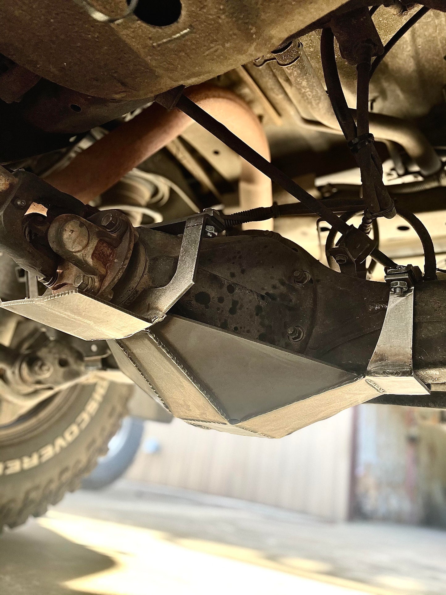 100 series/LX 470 Rear Differential Skid