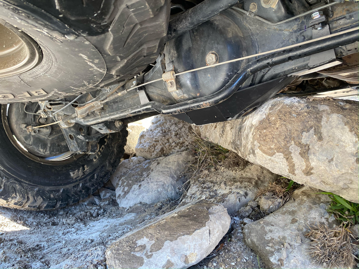 100 series/LX 470 Rear Differential Skid
